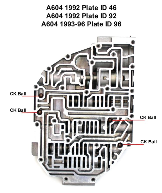 A604 Valve Body