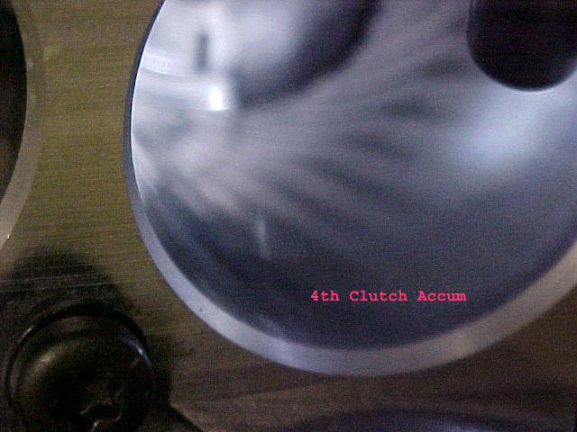 A604 accumulator bore wear