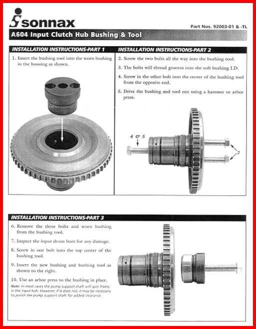 Sonnax Tool