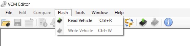 Click Flash and then select Read Vehicle